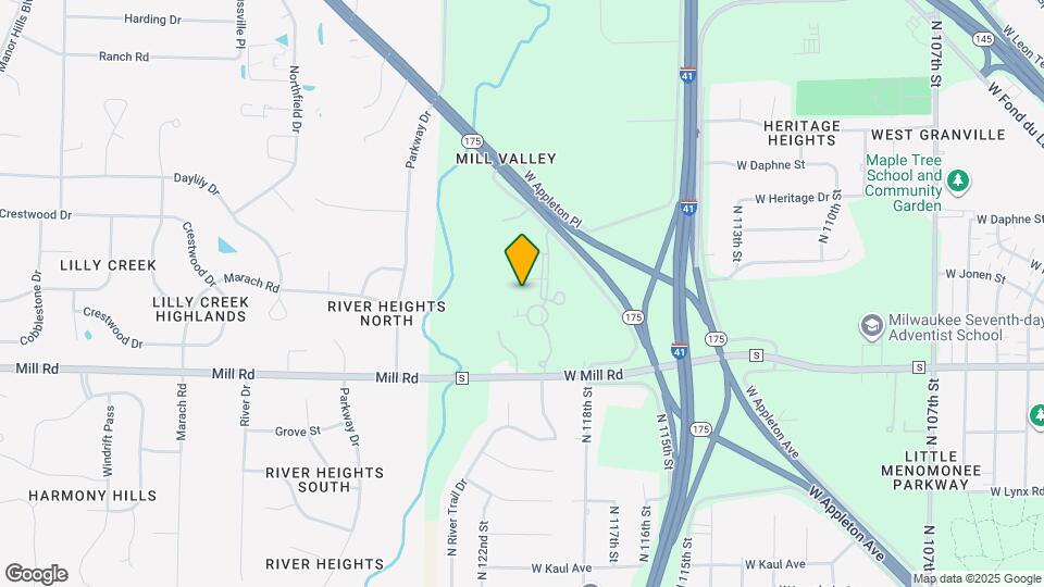 11958 W Mill Rd, Unit 16 Map and Location Details