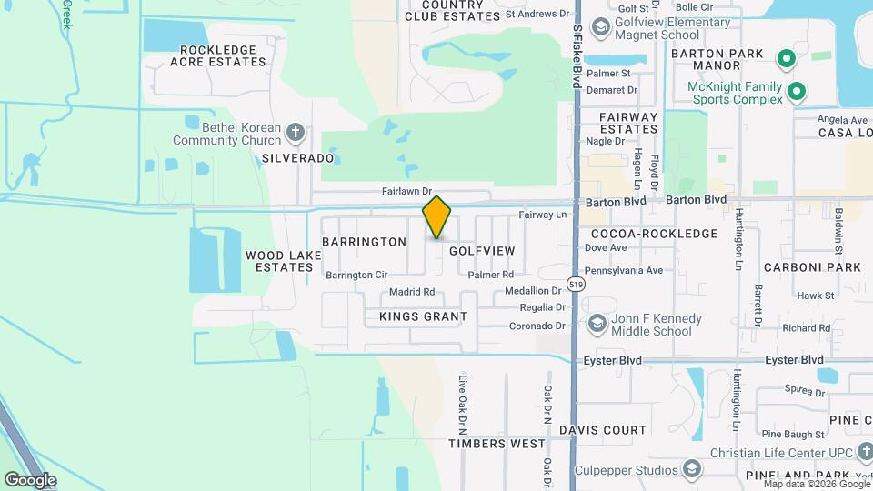 1719 Exeter Dr Map and Location Details