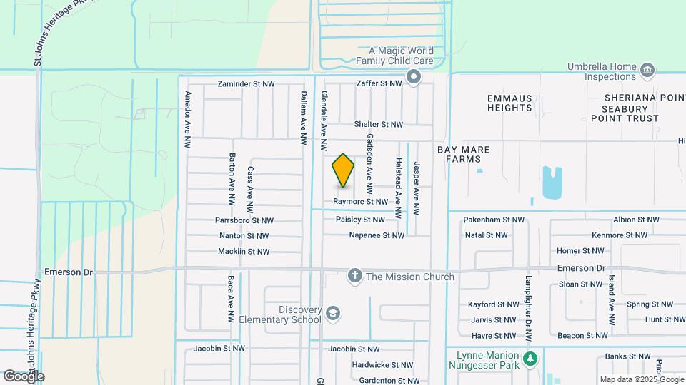 1513 Eagle Ave NW Map and Location Details