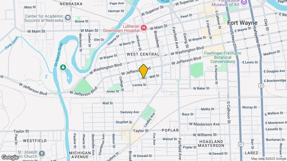911 Wilt St Map and Location Details