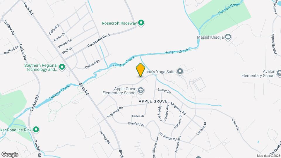 2610 Henson Valley Way Map and Location Details
