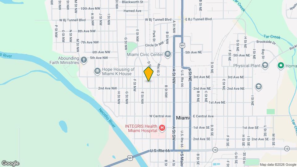 213 D St NW Map and Location Details