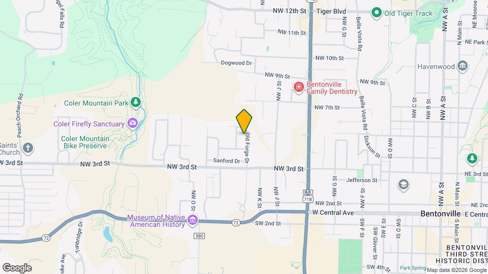 407 Old Forge Dr Map and Location Details