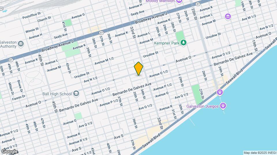 3330 Avenue O 1/2 Map and Location Details