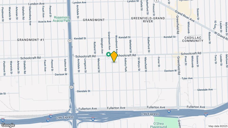13570 Grandmont Ave Map and Location Details