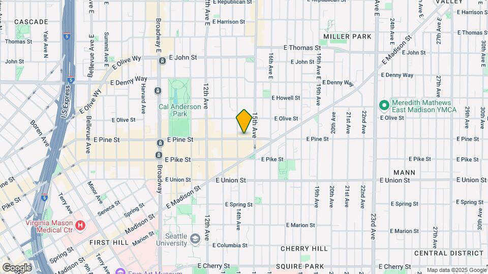 1410 E Pine St Mapa y Detalles de la Ubicación