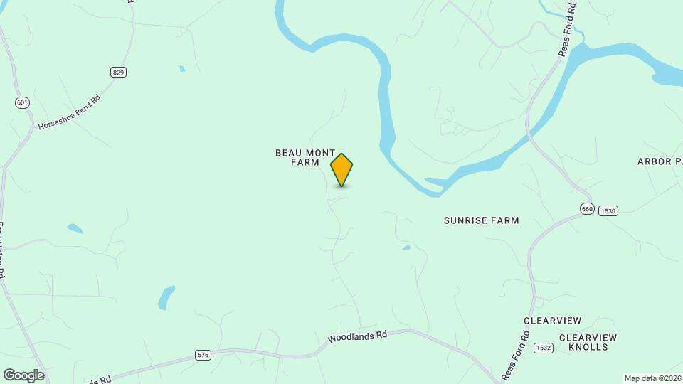 3125 Beau Mont Farm Rd Map and Location Details