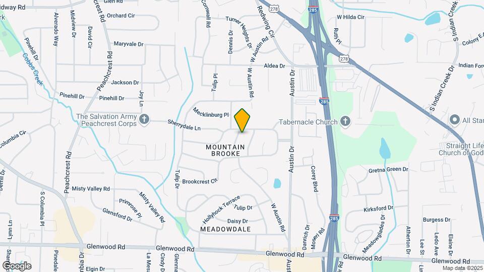 1588 Hampshire Pl Map and Location Details