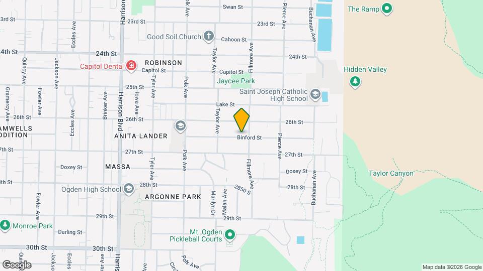 1570 Binford St Map and Location Details