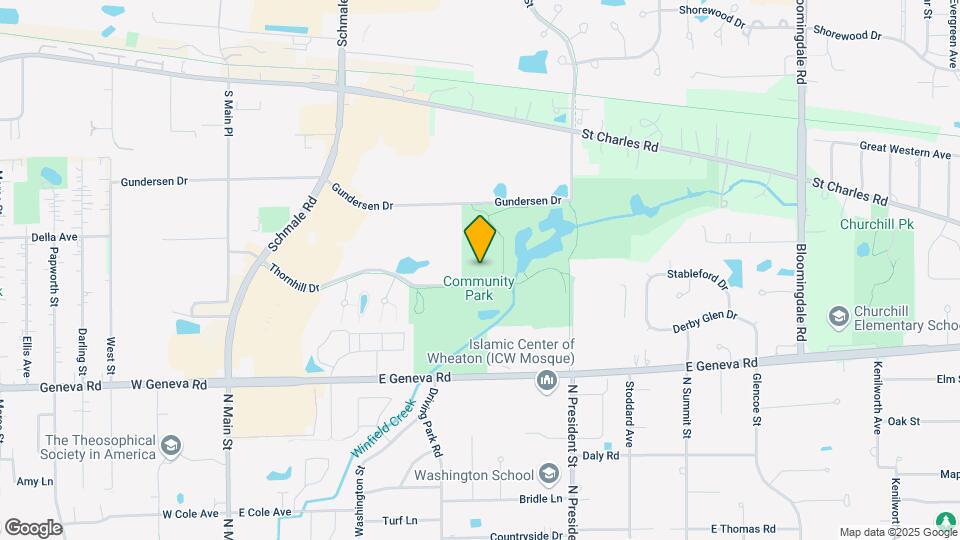 Village Park of Carol Stream Map and Location Details