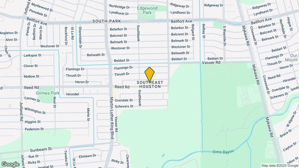 5827 Reed Rd Map and Location Details