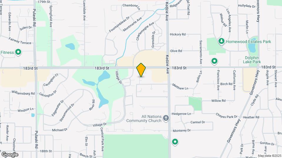 3360 W 184th St Map and Location Details