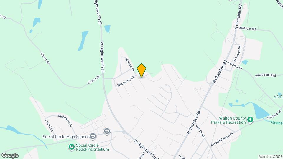 1224 Morrow Dr Map and Location Details