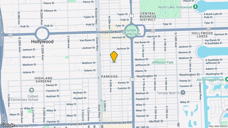 1939 Jefferson St Map and Location Details