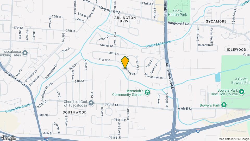 307 32nd E Pl Map and Location Details