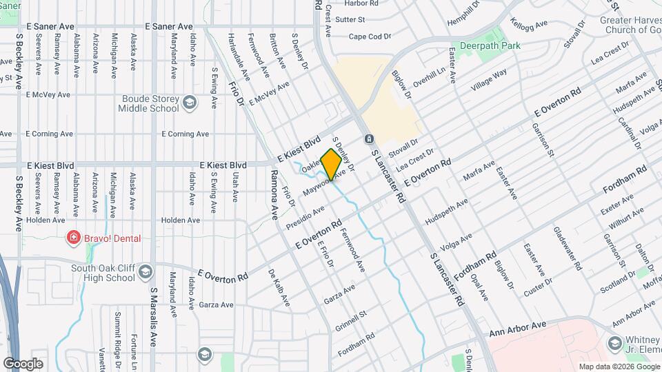 1510 Maywood Ave Map and Location Details