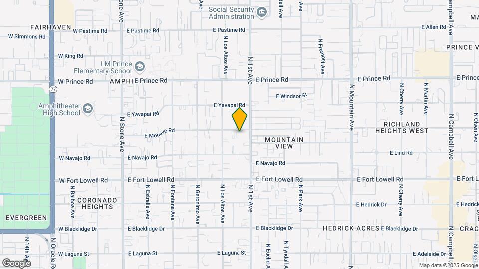 Mohave Apartments Mapa y Detalles de la Ubicación