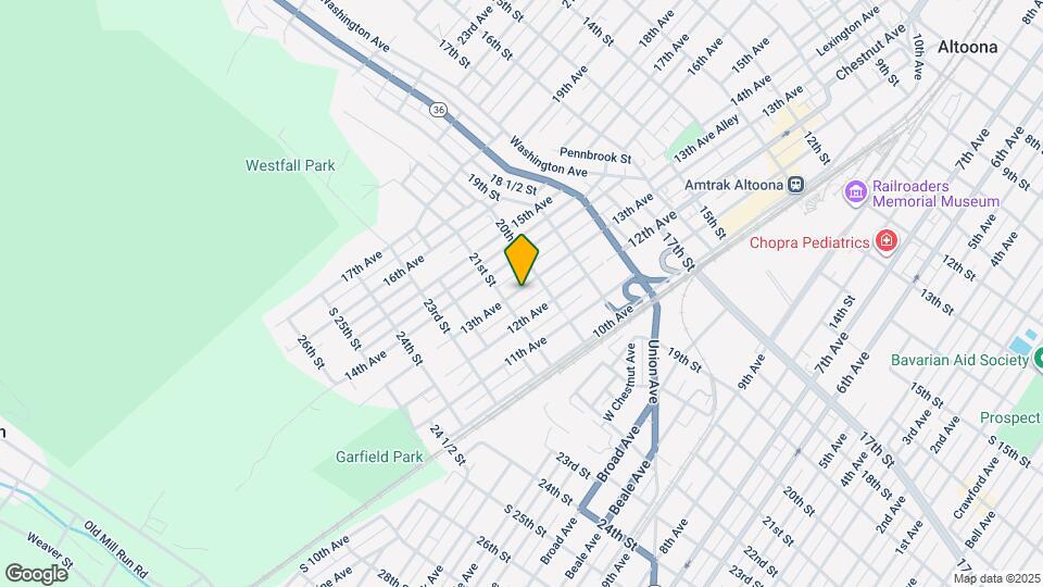 2017 13th Ave Mapa y Detalles de la Ubicación