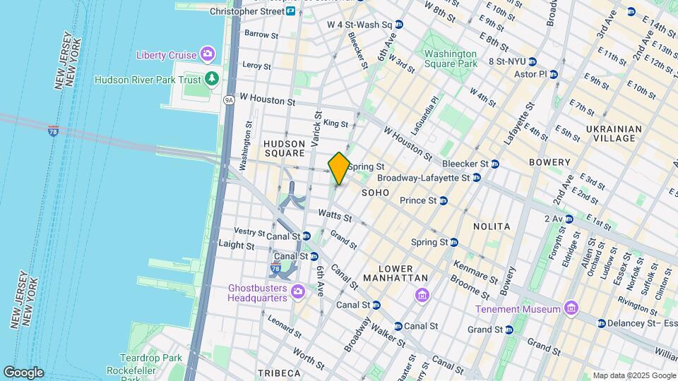10 Sullivan Mapa y Detalles de la Ubicación