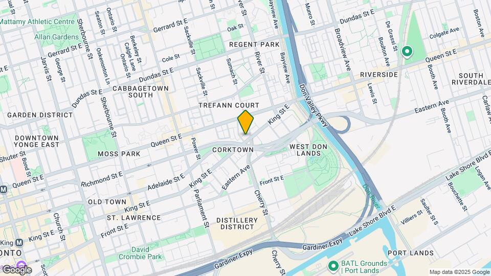 466 King St E Map and Location Details