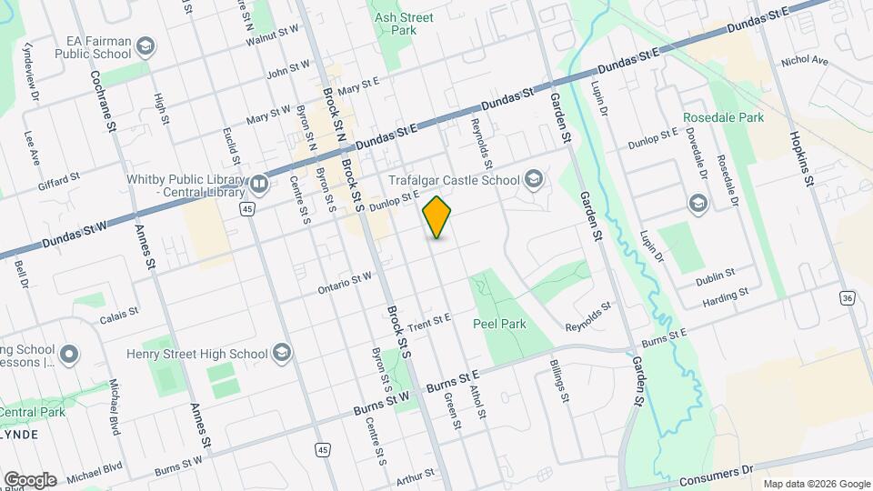 417 Athol St Map and Location Details