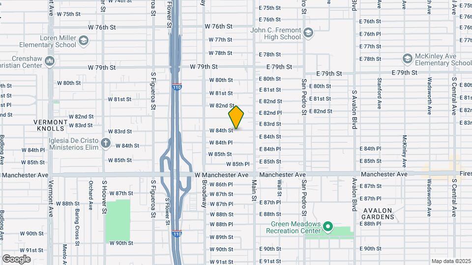 142 W 84th St Map and Location Details