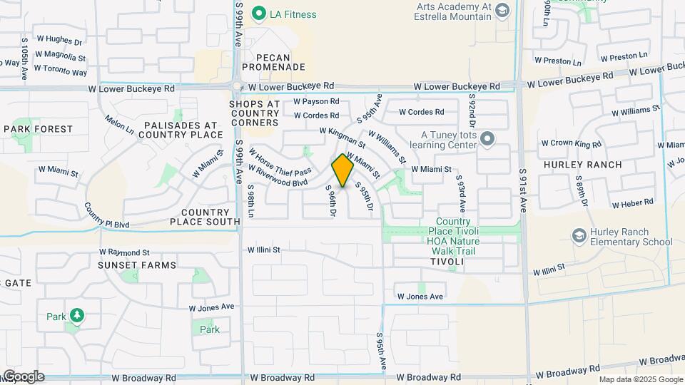 3402 S 96th Ave Map and Location Details