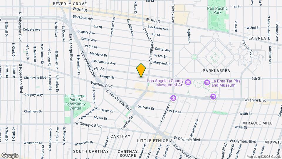 Wilshire Regency Map and Location Details