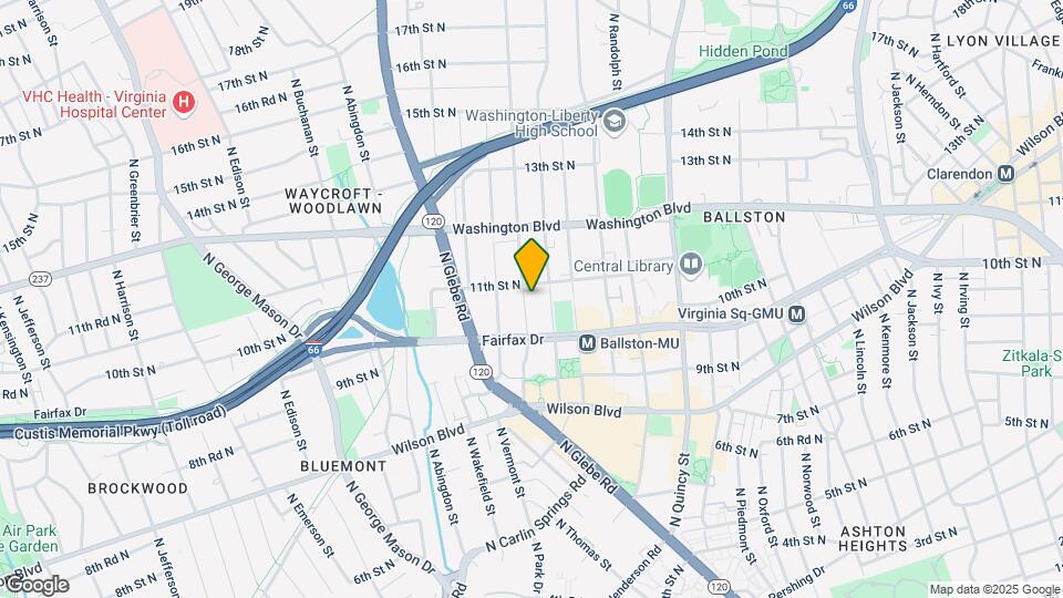 1045 N Utah St Map and Location Details