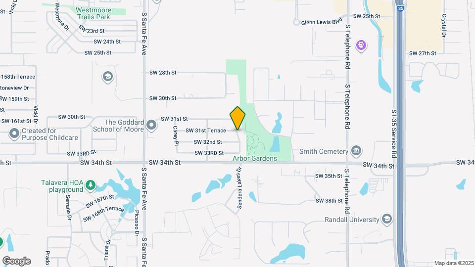 15805 Nighthawk Ln Map and Location Details