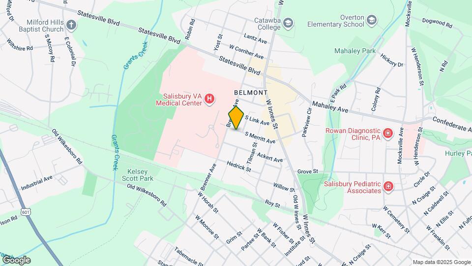 409 S Merritt Ave Map and Location Details