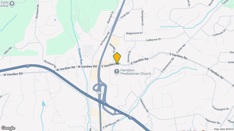 2930 E Hardies Rd Map and Location Details