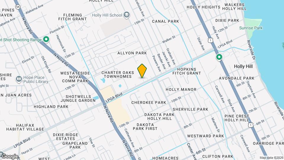 644 Lpga Blvd Map and Location Details