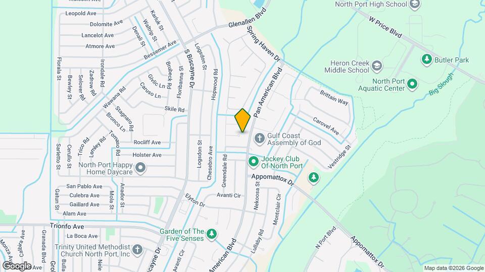 7104 Gama Ct Map and Location Details