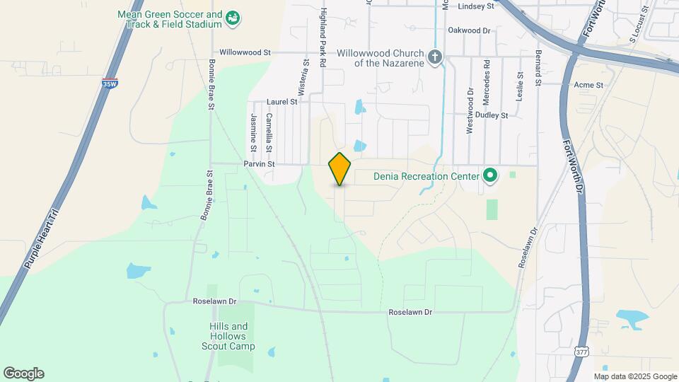 2505 Starling St Map and Location Details