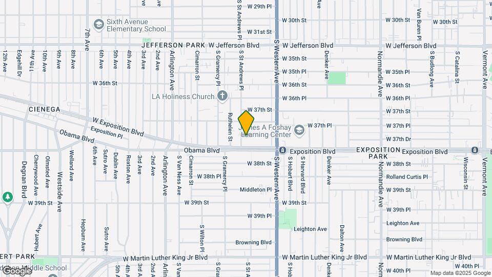 1782 W 37th Dr Mapa y Detalles de la Ubicación