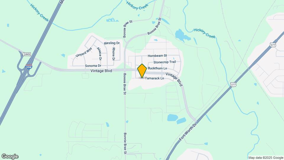 3329 Tamarack Ln Map and Location Details