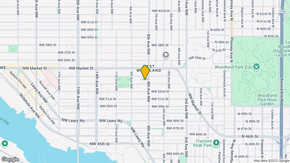 806 NW 53rd St Map and Location Details