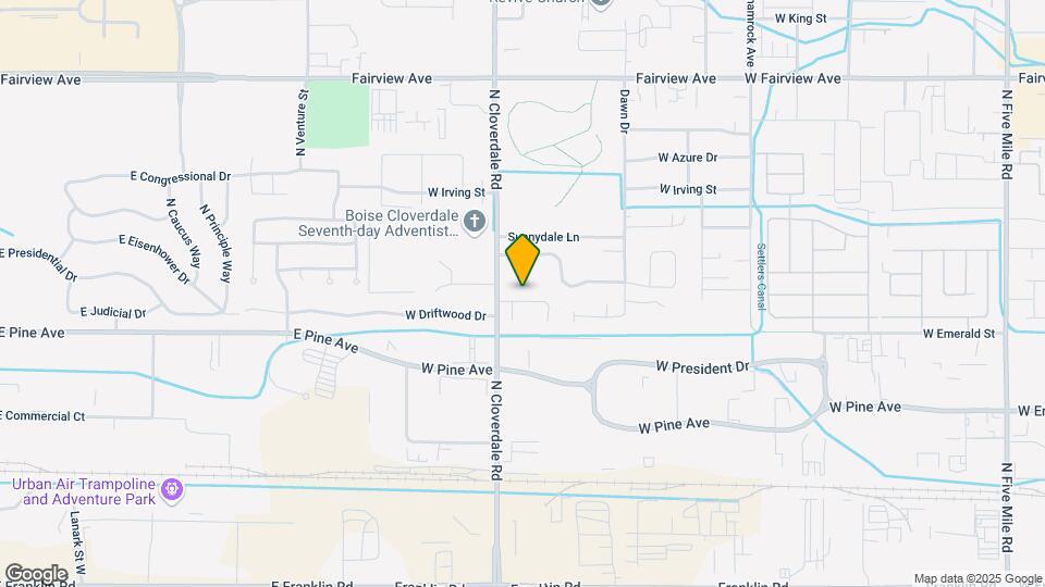 12124 W Driftwood St Map and Location Details