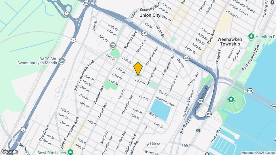 2309 Bergenline Ave Union City NJ Apartments and Nearby Union City