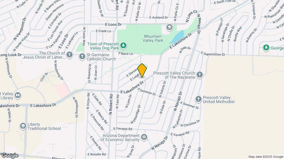 8448 E Lakeshore Dr Map and Location Details
