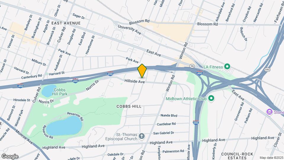 176 Hillside Ave Mapa y Detalles de la Ubicación