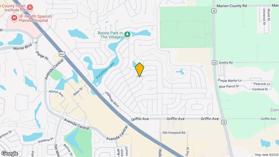 732 Royal Palm Ave Map and Location Details