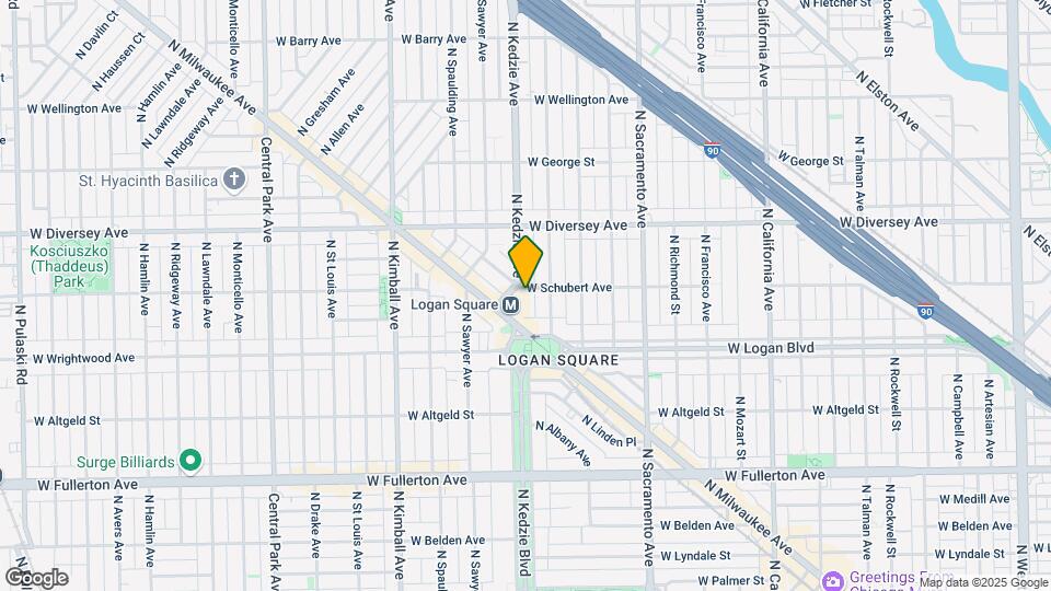 2653 N Kedzie Ave Map and Location Details