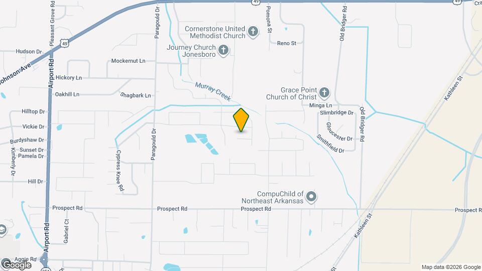 1112 Gregory Ct Map and Location Details