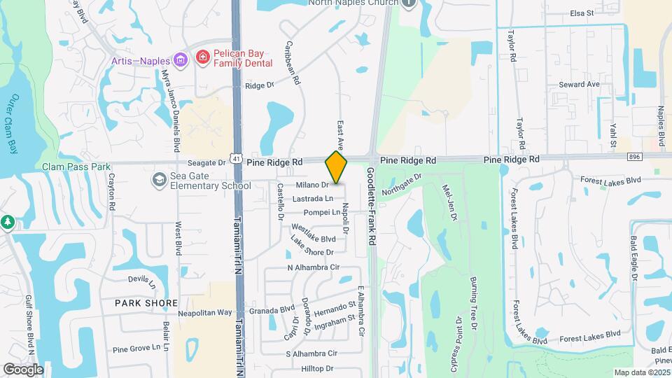 1320 Milano Dr Map and Location Details