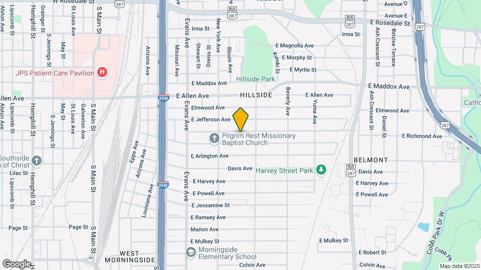 1040 E Richmond Ave Map and Location Details