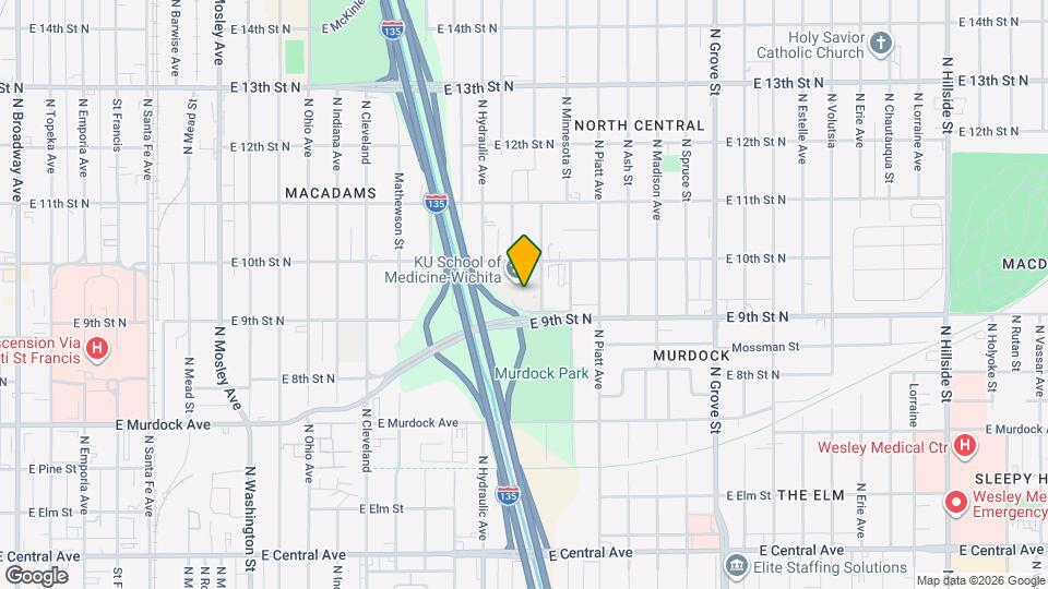 1010 N Kansas St Mapa y Detalles de la Ubicación