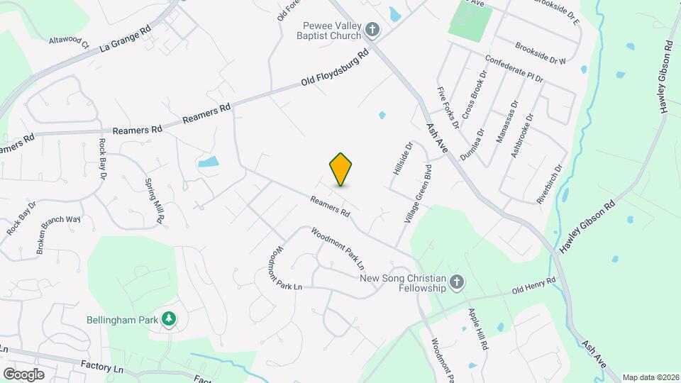 9111 Cedarwood Drive Mapa y Detalles de la Ubicación