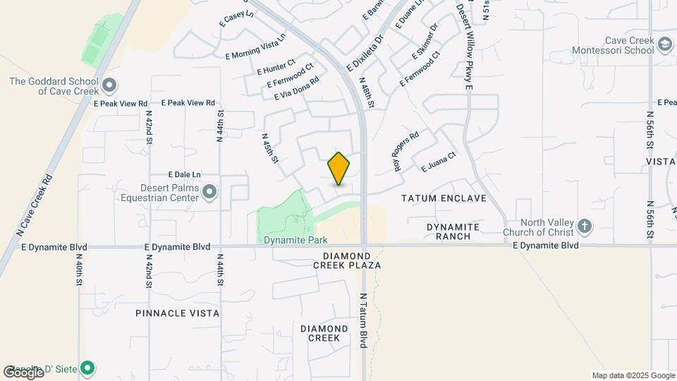 4624 E Juana Ct Map and Location Details